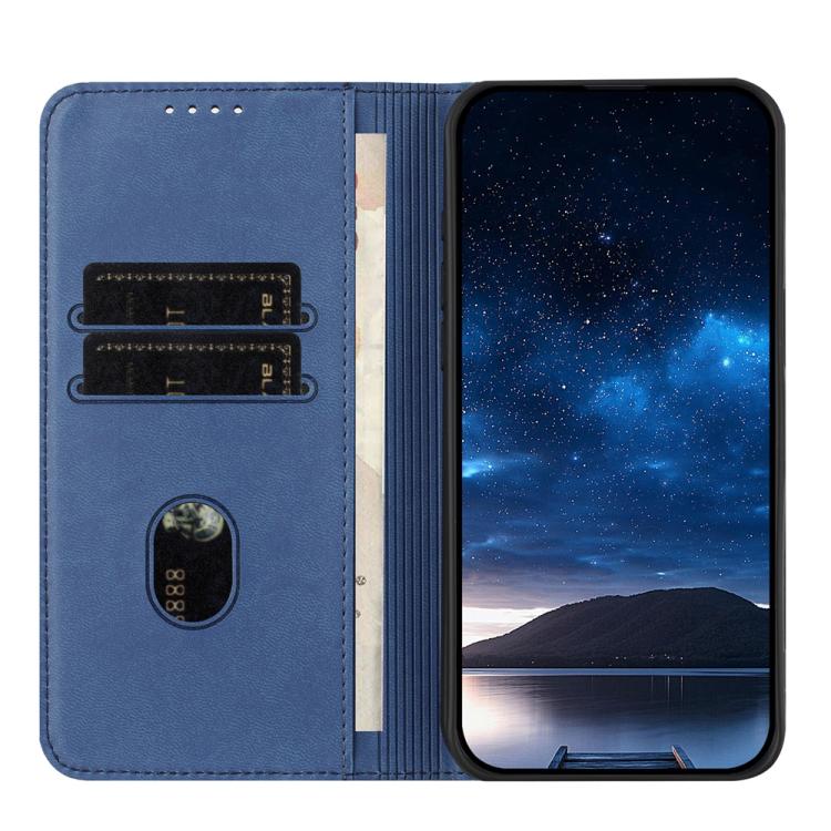 Strong Magnetic Frosted Flip Leather Phone Case, For iPhone 15, For iPhone 14 Plus, For iPhone 14