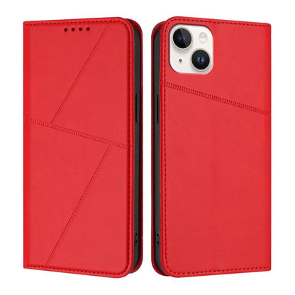 Strong Magnetic Frosted Flip Leather Phone Case, For iPhone 15, For iPhone 14 Plus, For iPhone 14