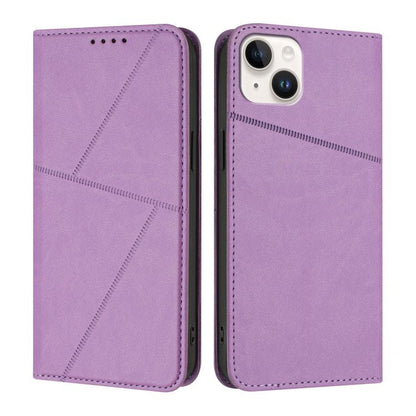 Strong Magnetic Frosted Flip Leather Phone Case, For iPhone 15, For iPhone 14 Plus, For iPhone 14