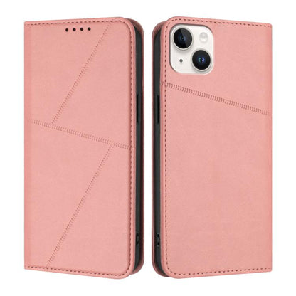 Strong Magnetic Frosted Flip Leather Phone Case, For iPhone 15, For iPhone 14 Plus, For iPhone 14