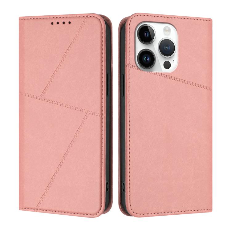 Strong Magnetic Frosted Flip Leather Phone Case, For iPhone 13 Pro Max, For iPhone 13 Pro, For iPhone 13