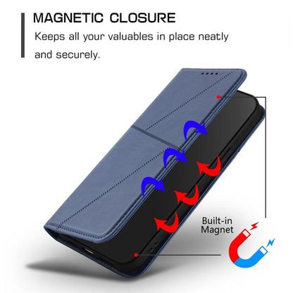 Strong Magnetic Frosted Flip Leather Phone Case, For iPhone 13 mini, For iPhone 12 / 12 Pro, For iPhone 12 Pro Max