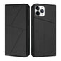 Strong Magnetic Frosted Flip Leather Phone Case, For iPhone 11 Pro, For iPhone X / XS, For iPhone XR