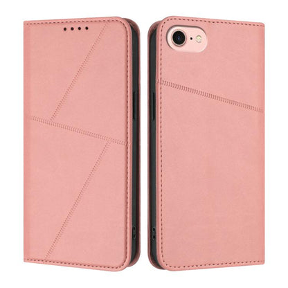 Strong Magnetic Frosted Flip Leather Phone Case, For iPhone 14 Pro, For iPhone 14 Pro Max, For iPhone SE 2022 / SE 2020 / 8 / 7