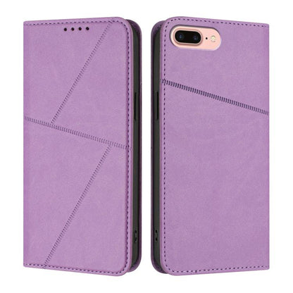 Strong Magnetic Frosted Flip Leather Phone Case, For iPhone XS Max, For iPhone 8 Plus / 7 Plus / 6 Plus