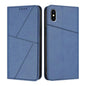 Strong Magnetic Frosted Flip Leather Phone Case, For iPhone 11 Pro, For iPhone X / XS, For iPhone XR