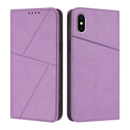 Strong Magnetic Frosted Flip Leather Phone Case, For iPhone 11 Pro, For iPhone X / XS, For iPhone XR