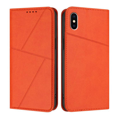 Strong Magnetic Frosted Flip Leather Phone Case, For iPhone 11 Pro, For iPhone X / XS, For iPhone XR