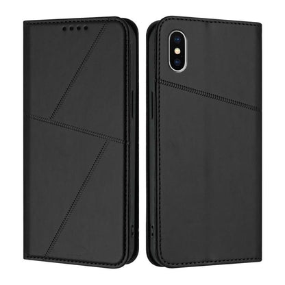 Strong Magnetic Frosted Flip Leather Phone Case, For iPhone 11 Pro, For iPhone X / XS, For iPhone XR