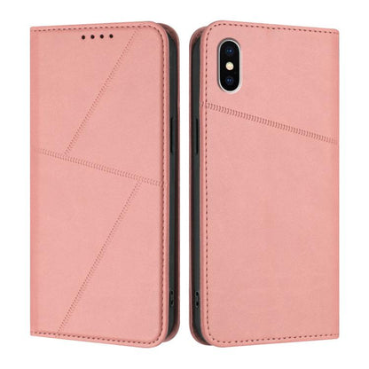 Strong Magnetic Frosted Flip Leather Phone Case, For iPhone 11 Pro, For iPhone X / XS, For iPhone XR