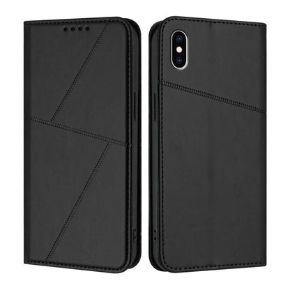 Strong Magnetic Frosted Flip Leather Phone Case, For iPhone XS Max, For iPhone 8 Plus / 7 Plus / 6 Plus