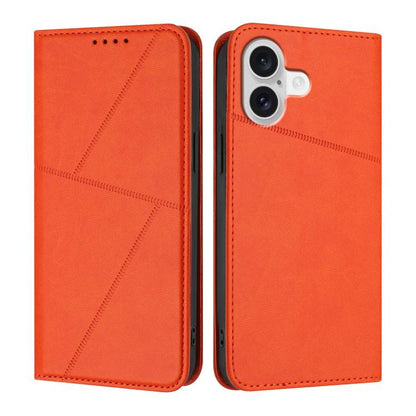 Strong Magnetic Frosted Flip Leather Phone Case, For iPhone 17, For iPhone Air, For iPhone 16 Pro Max