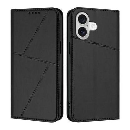 Strong Magnetic Frosted Flip Leather Phone Case, For iPhone 17, For iPhone Air, For iPhone 16 Pro Max