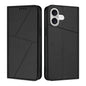 Strong Magnetic Frosted Flip Leather Phone Case, For iPhone 17, For iPhone Air, For iPhone 16 Pro Max
