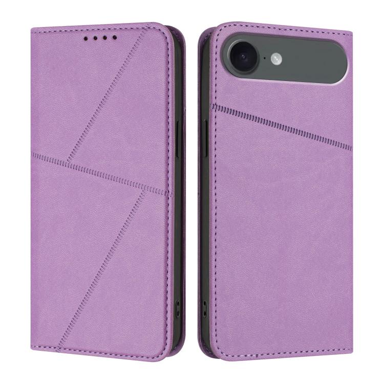 Strong Magnetic Frosted Flip Leather Phone Case, For iPhone 17, For iPhone Air, For iPhone 16 Pro Max