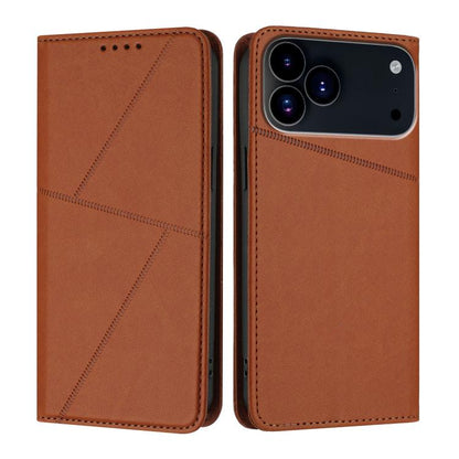 Strong Magnetic Frosted Flip Leather Phone Case, For iPhone 17e / 16e, For iPhone 17 Pro Max, For iPhone 17 Pro
