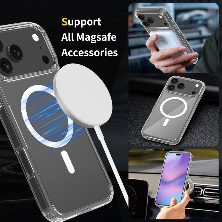 Scratchproof PC Hybrid TPU Magsafe Phone Case, For iPhone 17 Pro Max, For iPhone 17 Pro, For iPhone 17, For iPhone Air