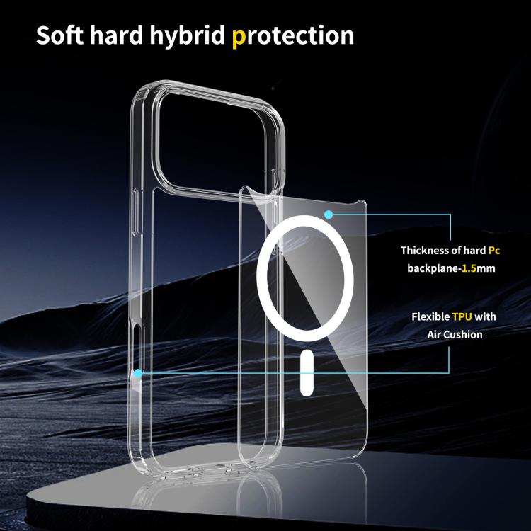 Scratchproof PC Hybrid TPU Magsafe Phone Case, For iPhone 17 Pro Max, For iPhone 17 Pro, For iPhone 17, For iPhone Air