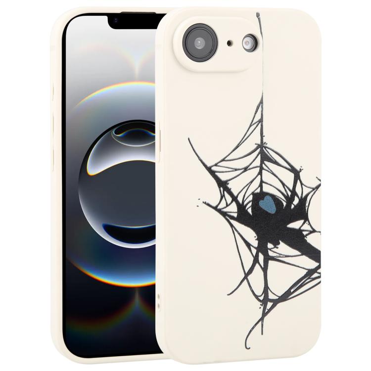 Graffiti Spider TPU Phone Case, For iPhone 16e, For iPhone 16 Pro Max, For iPhone 16 Pro, For iPhone 16 Plus