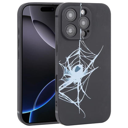 Graffiti Spider TPU Phone Case, For iPhone 16e, For iPhone 16 Pro Max, For iPhone 16 Pro, For iPhone 16 Plus