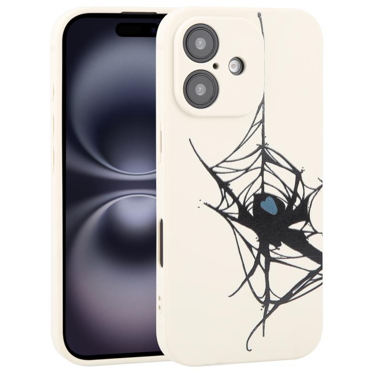 Graffiti Spider TPU Phone Case, For iPhone 16, For iPhone 15 Pro Max, For iPhone 15 Pro, For iPhone 15 Plus