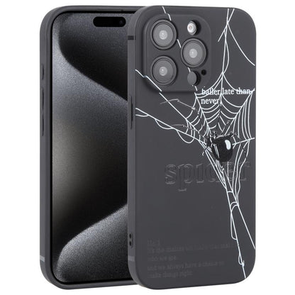 Graffiti Spider TPU Phone Case, For iPhone 16, For iPhone 15 Pro Max, For iPhone 15 Pro, For iPhone 15 Plus