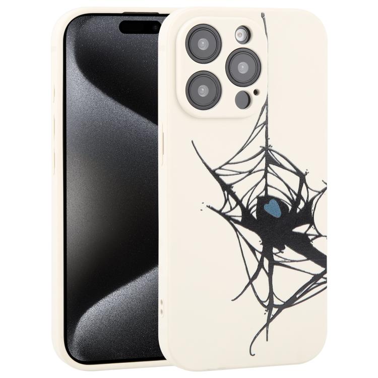 Graffiti Spider TPU Phone Case, For iPhone 16, For iPhone 15 Pro Max, For iPhone 15 Pro, For iPhone 15 Plus