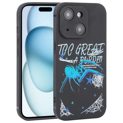 Graffiti Spider TPU Phone Case, For iPhone 16, For iPhone 15 Pro Max, For iPhone 15 Pro, For iPhone 15 Plus