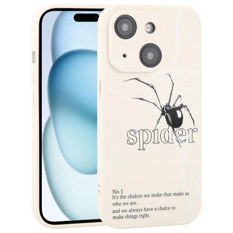 Graffiti Spider TPU Phone Case, For iPhone 15, For iPhone 14 Plus, For iPhone 14, For iPhone 14 Pro