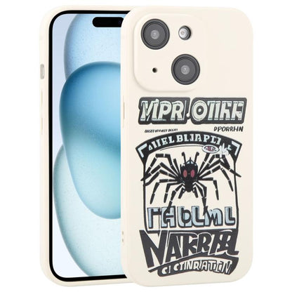 Graffiti Spider TPU Phone Case, For iPhone 15, For iPhone 14 Plus, For iPhone 14, For iPhone 14 Pro