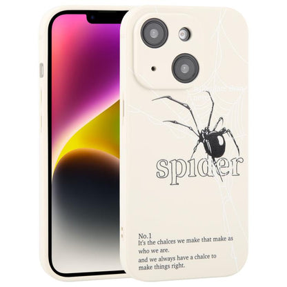Graffiti Spider TPU Phone Case, For iPhone 15, For iPhone 14 Plus, For iPhone 14, For iPhone 14 Pro
