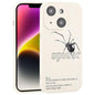 Graffiti Spider TPU Phone Case, For iPhone 15, For iPhone 14 Plus, For iPhone 14, For iPhone 14 Pro