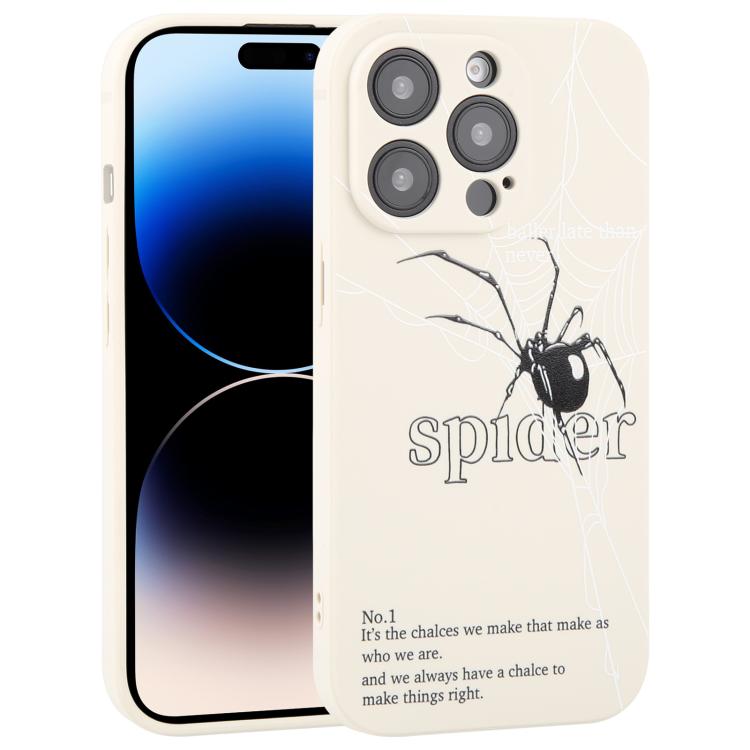 Graffiti Spider TPU Phone Case, For iPhone 15, For iPhone 14 Plus, For iPhone 14, For iPhone 14 Pro