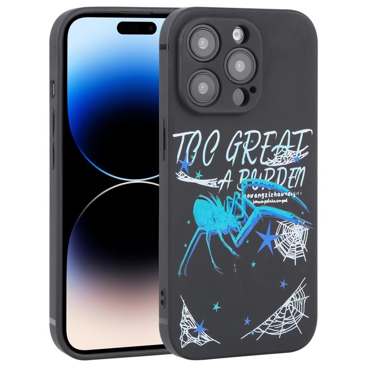 Graffiti Spider TPU Phone Case, For iPhone 14 Pro Max, For iPhone 13 Pro Max, For iPhone 13 Pro, For iPhone 13