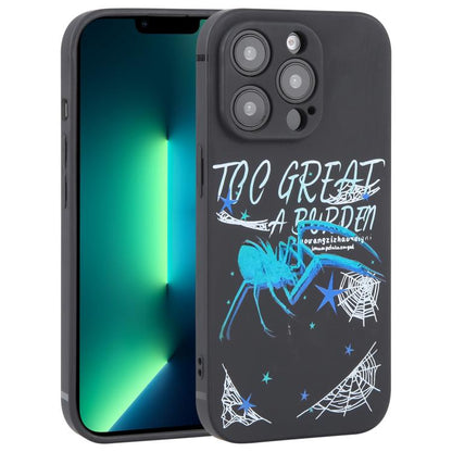 Graffiti Spider TPU Phone Case, For iPhone 14 Pro Max, For iPhone 13 Pro Max, For iPhone 13 Pro, For iPhone 13