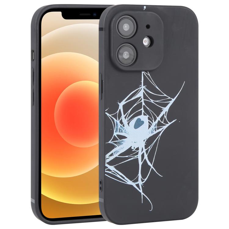 Graffiti Spider TPU Phone Case, For iPhone 12 mini, For iPhone 11, For iPhone 11 Pro, For iPhone XS / X