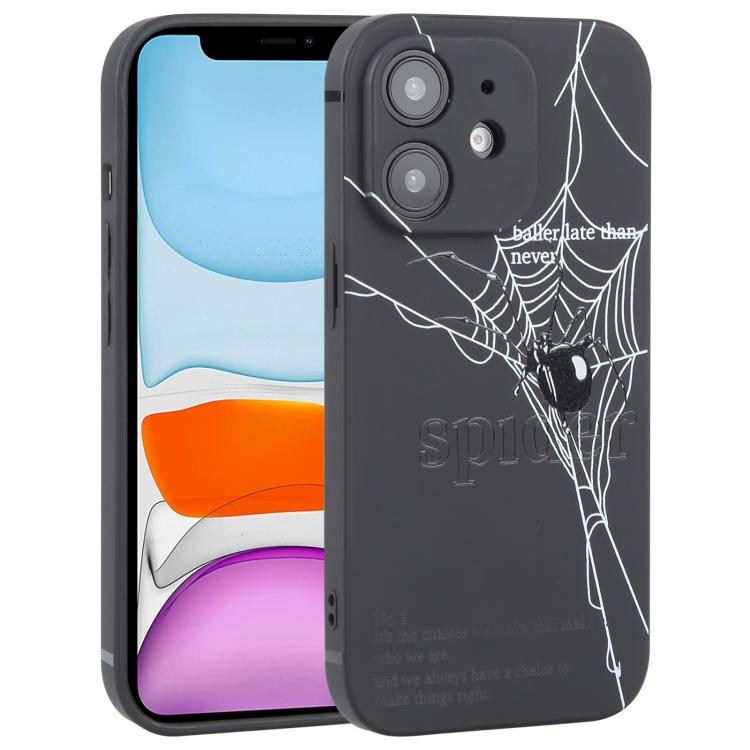Graffiti Spider TPU Phone Case, For iPhone 12 mini, For iPhone 11, For iPhone 11 Pro, For iPhone XS / X