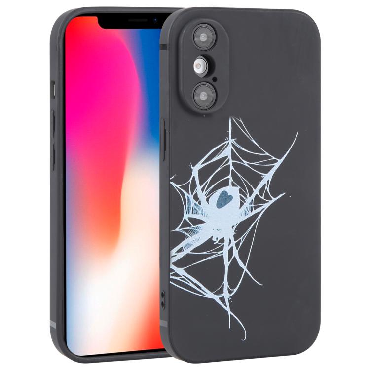 Graffiti Spider TPU Phone Case, For iPhone 12 mini, For iPhone 11, For iPhone 11 Pro, For iPhone XS / X