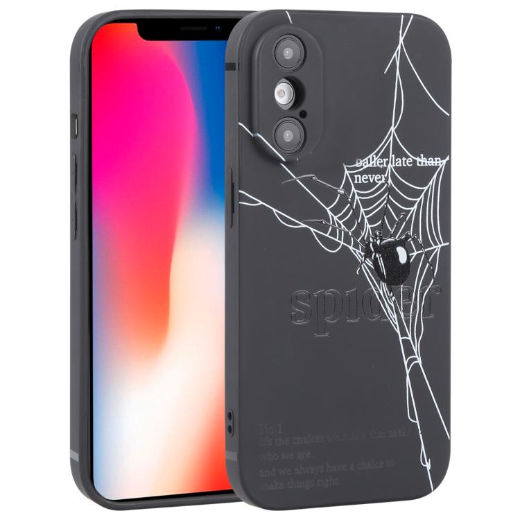 Graffiti Spider TPU Phone Case, For iPhone 12 mini, For iPhone 11, For iPhone 11 Pro, For iPhone XS / X