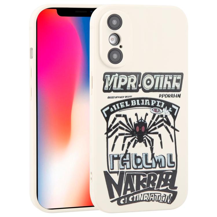 Graffiti Spider TPU Phone Case, For iPhone 12 mini, For iPhone 11, For iPhone 11 Pro, For iPhone XS / X