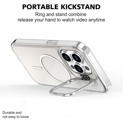 Gradient Discolor Lens Kickstand Magsafe Phone Case, For iPhone 14 Pro Max, For iPhone 13 Pro Max, For iPhone 13 Pro, For iPhone 12 / 12 Pro