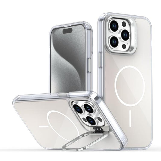 Gradient Discolor Lens Kickstand Magsafe Phone Case, For iPhone 14 Pro Max, For iPhone 13 Pro Max, For iPhone 13 Pro, For iPhone 12 / 12 Pro