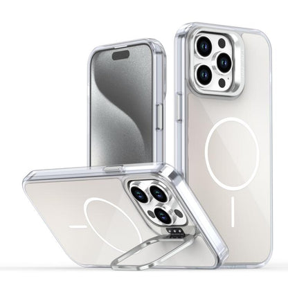 Gradient Discolor Lens Kickstand Magsafe Phone Case, For iPhone 14 Pro Max, For iPhone 13 Pro Max, For iPhone 13 Pro, For iPhone 12 / 12 Pro