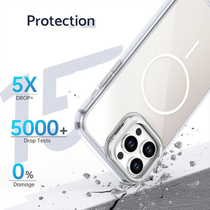 Gradient Discolor Lens Kickstand Magsafe Phone Case, For iPhone 12 Pro Max, For iPhone 11