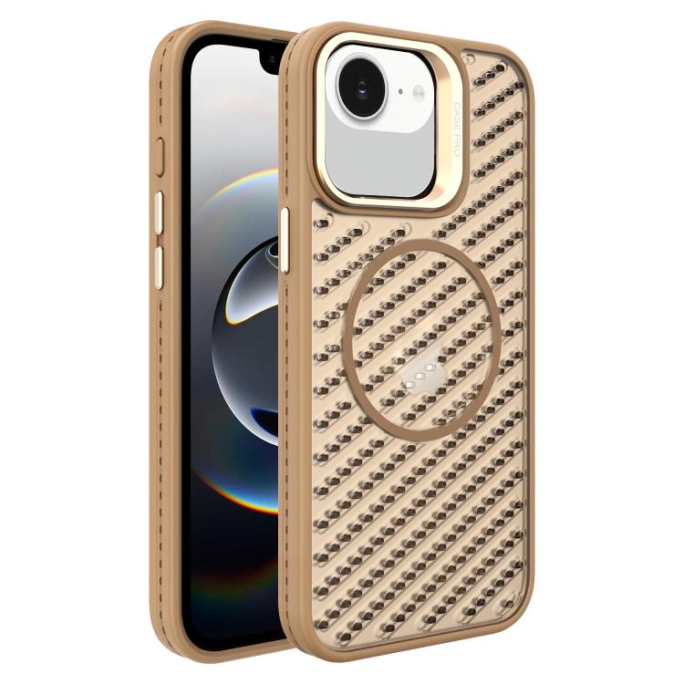 O-Shape Hollow Cooling Lens Holder MagSafe Phone Case, For iPhone 17e / 16e, For iPhone 16 Pro Max, For iPhone 16 Pro, For iPhone 16 Plus
