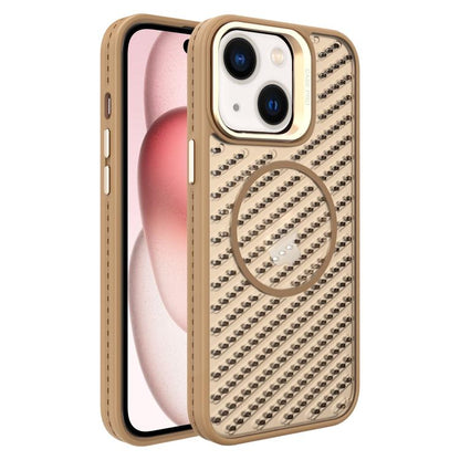 O-Shape Hollow Cooling Lens Holder MagSafe Phone Case, For iPhone 16, For iPhone 15 Pro Max, For iPhone 15 Pro, For iPhone 15 Plus