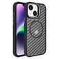 O-Shape Hollow Cooling Lens Holder MagSafe Phone Case, For iPhone 15, For iPhone 14 Plus, For iPhone 14, For iPhone 14 Pro