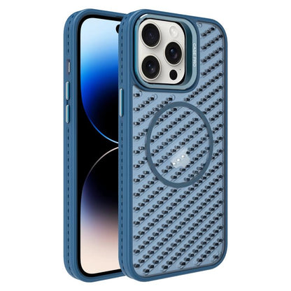 O-Shape Hollow Cooling Lens Holder MagSafe Phone Case, For iPhone 15, For iPhone 14 Plus, For iPhone 14, For iPhone 14 Pro