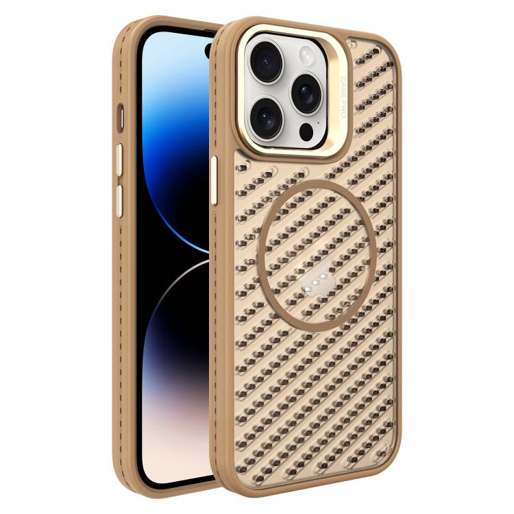 O-Shape Hollow Cooling Lens Holder MagSafe Phone Case, For iPhone 14 Pro Max, For iPhone 13 Pro Max, For iPhone 13 Pro, For iPhone 13