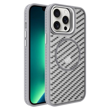 O-Shape Hollow Cooling Lens Holder MagSafe Phone Case, For iPhone 14 Pro Max, For iPhone 13 Pro Max, For iPhone 13 Pro, For iPhone 13